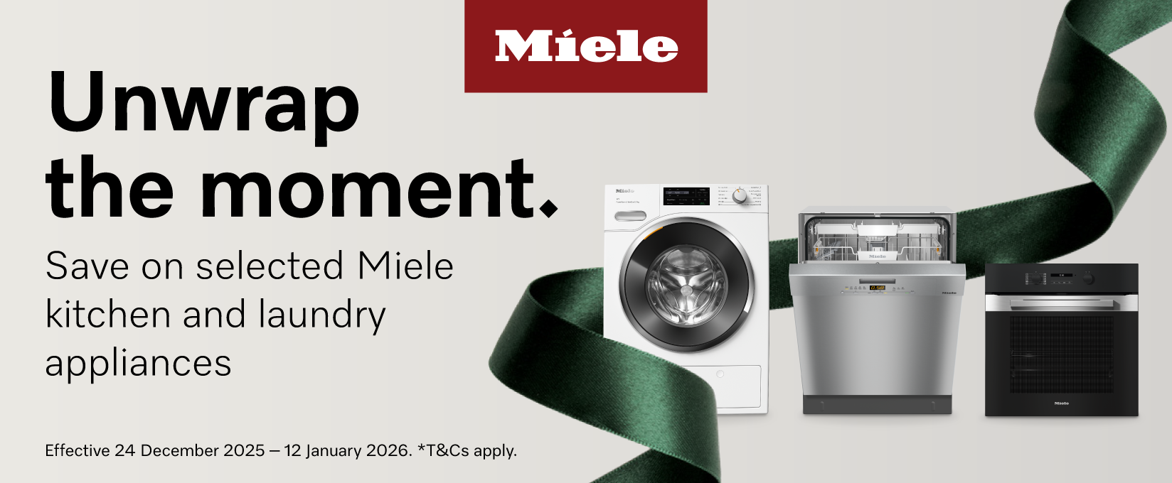 Save On Selected Miele Kitchen & Laundry Appliances at Retravision