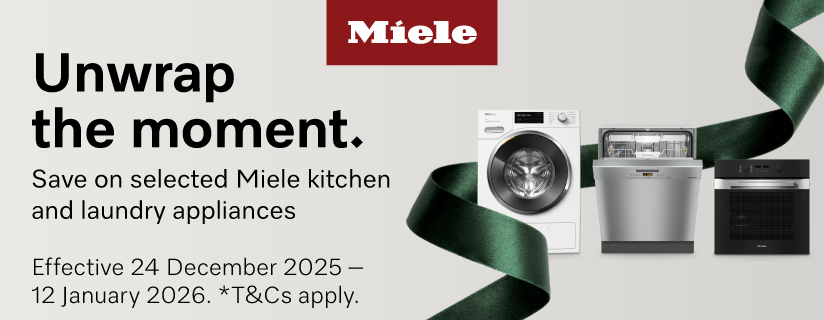 Save On Selected Miele Kitchen & Laundry Appliances