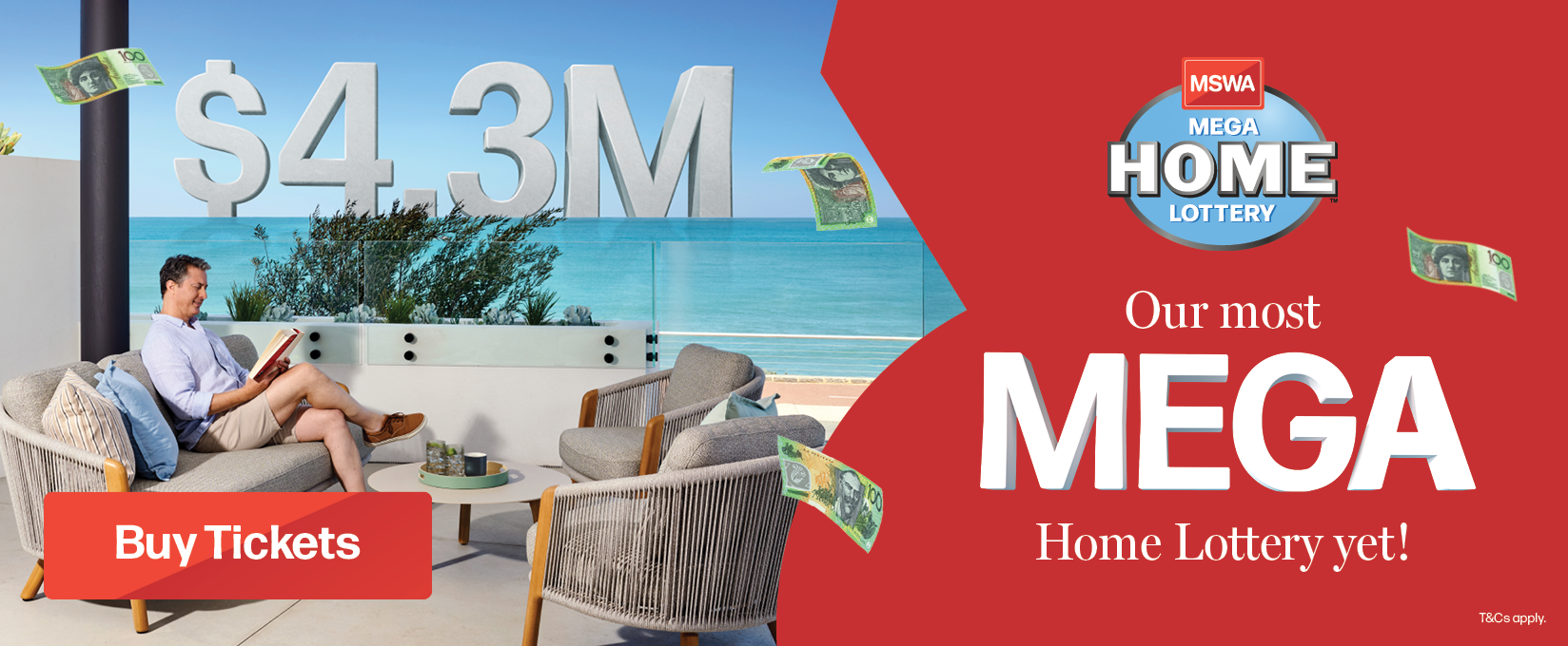 MSWA Mega Home Lottery at Retravision