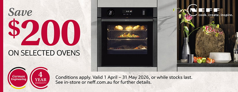 Save $200 On Select NEFF Ovens at Retravision