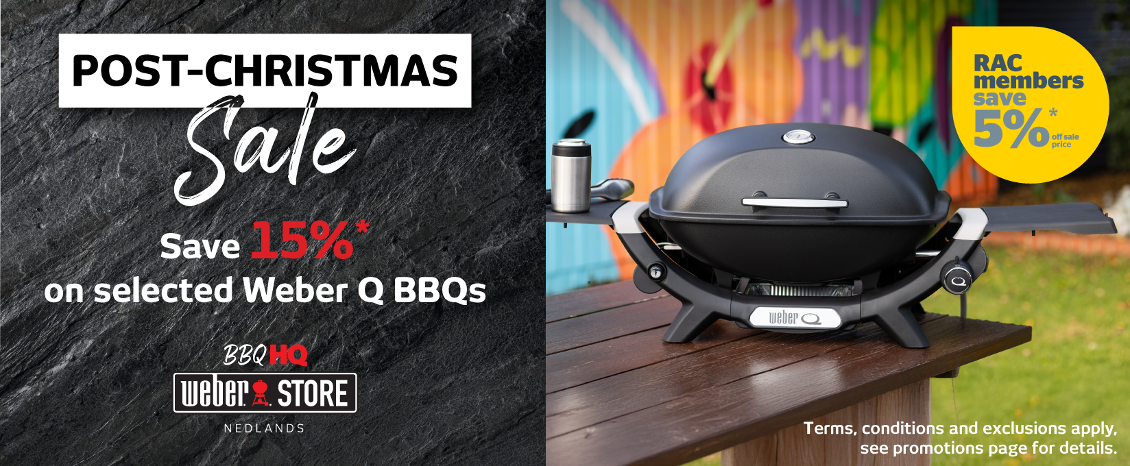 15% Off Selected Weber Q BBQs at Retravision