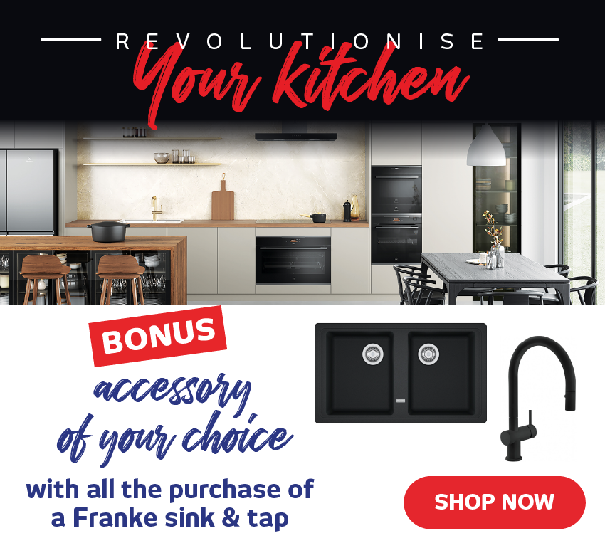 Premium Kitchen Catalogue - Bonus Accessory With Purchase Of Any Franke Sink And Tap