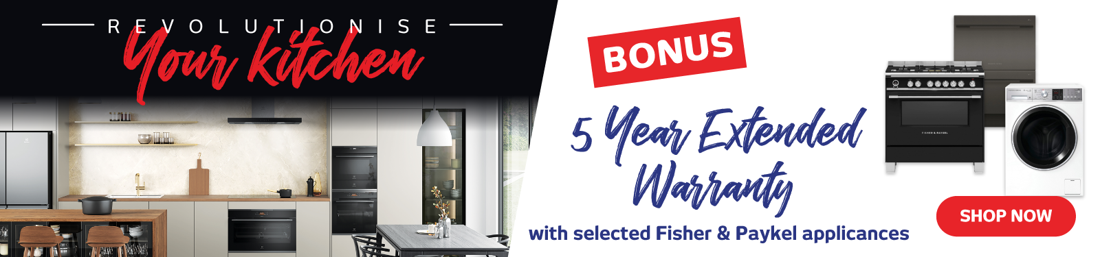 Premium Kitchen Catalogue - Bonus Extended 5 Year Warranty on Selected Products