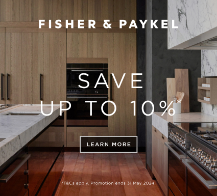 Save Up To 10% On Selected Fisher & Paykel Appliances