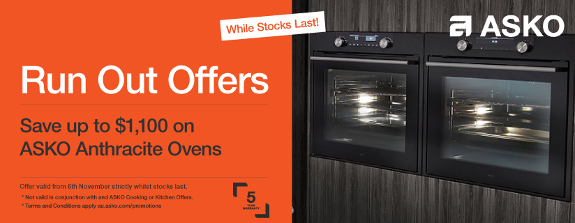 Save up to $1,100 on ASKO Induction Cooktops