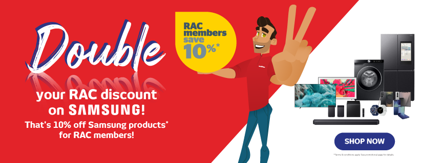 RAC Double Discount On Samsung