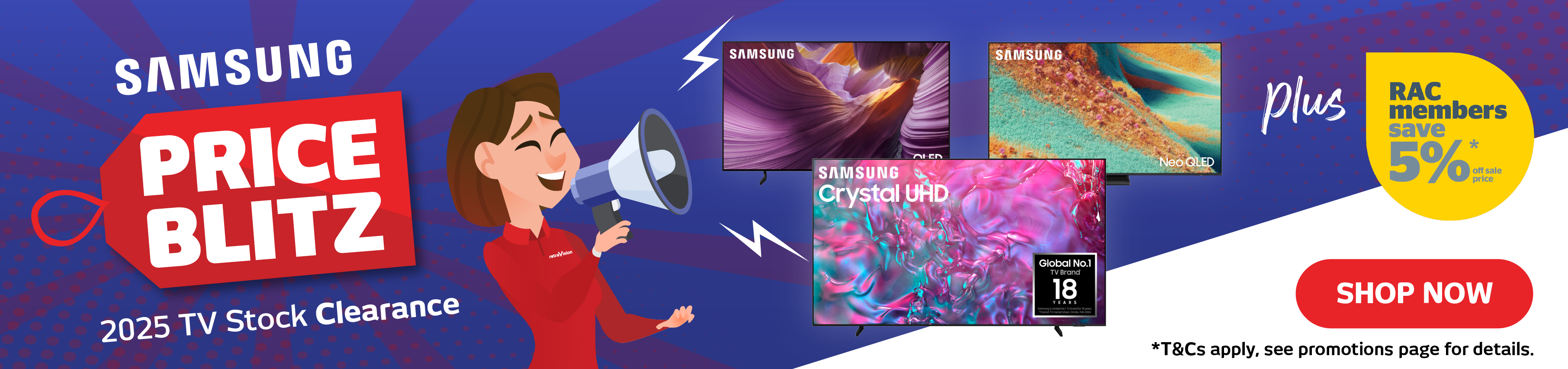 Samsung TV Price Blitz