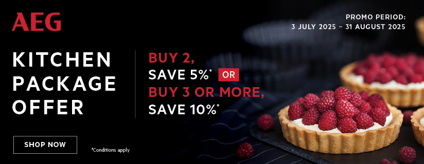 Save Up To 10% On Selected AEG Kitchen Packages