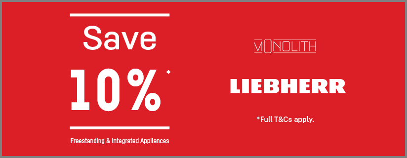 10% Off All Liebherr & Monolith Appliances