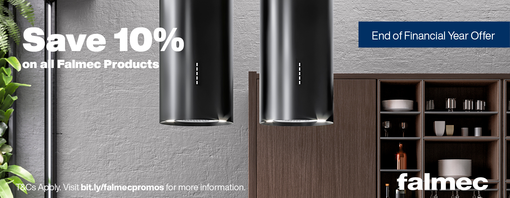 Save 10% On All Falmec Products