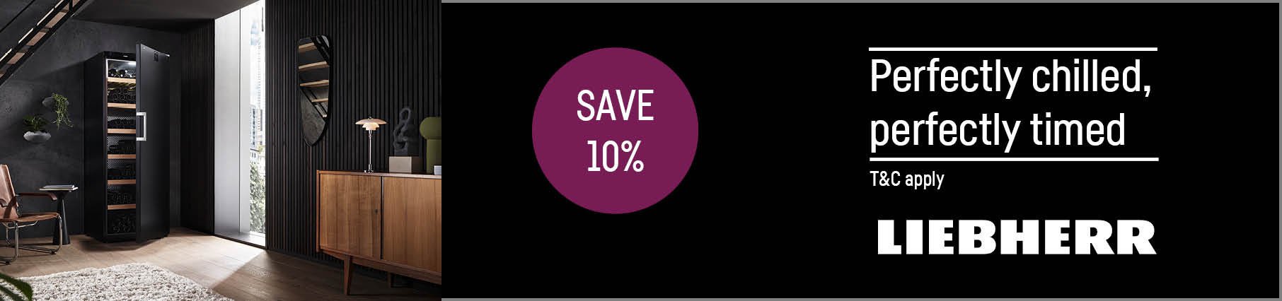 Save 10% On Selected Liebherr Wine Cabinets & Freestanding Refrigeration