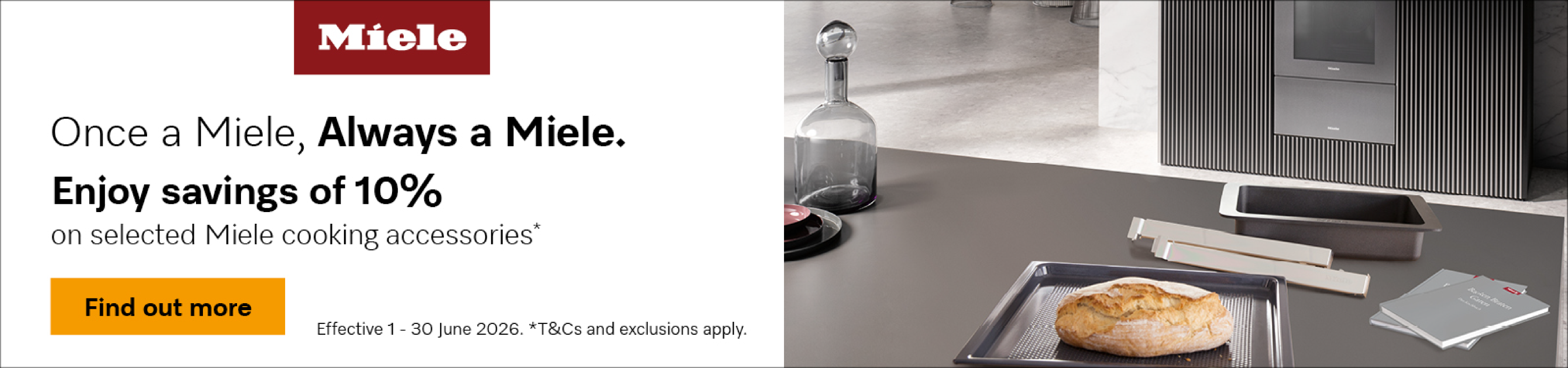 Save 10% On Selected Miele Cooking Accessories at Retravision