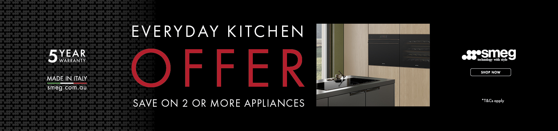 Save Up To 10% On Selected Smeg Appliance Packages