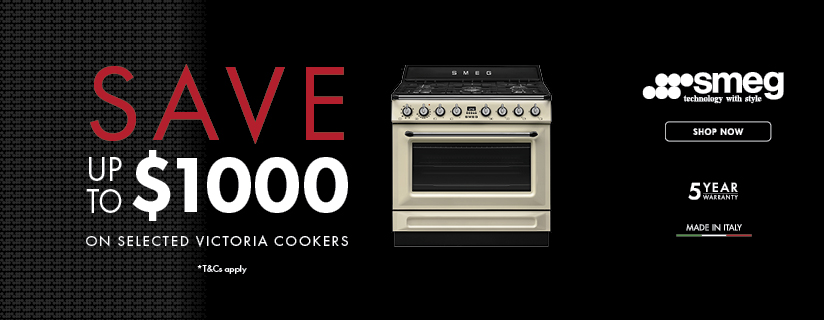 Save Up To $1000 On select Smeg Victoria Freestanding Cookers