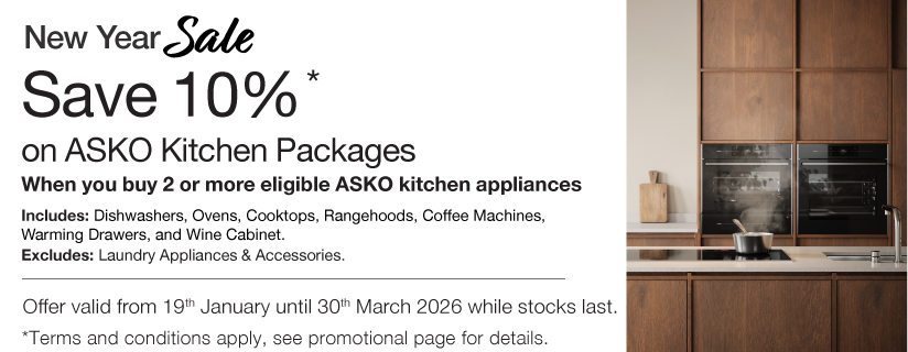 Save 10% on Eligible ASKO Kitchen Packages