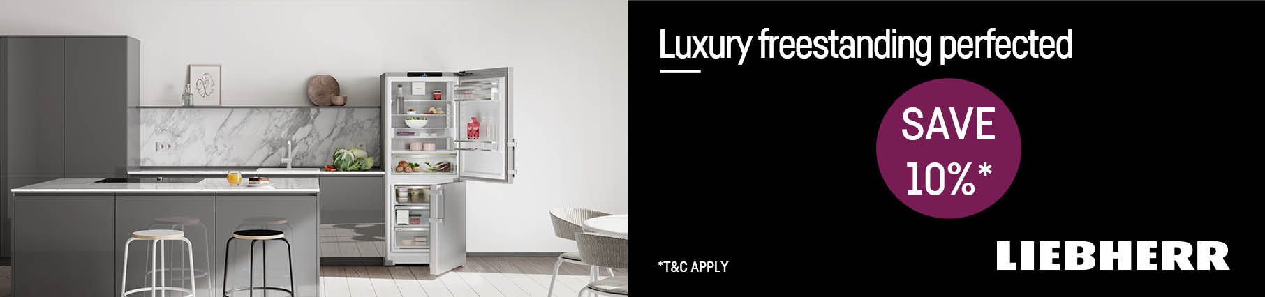 Save 10% On Liebherr Freestanding Refrigeration and Wine Cabinets
