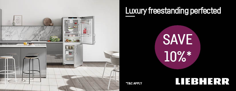 Save 10% On Liebherr Freestanding Refrigeration and Wine Cabinets