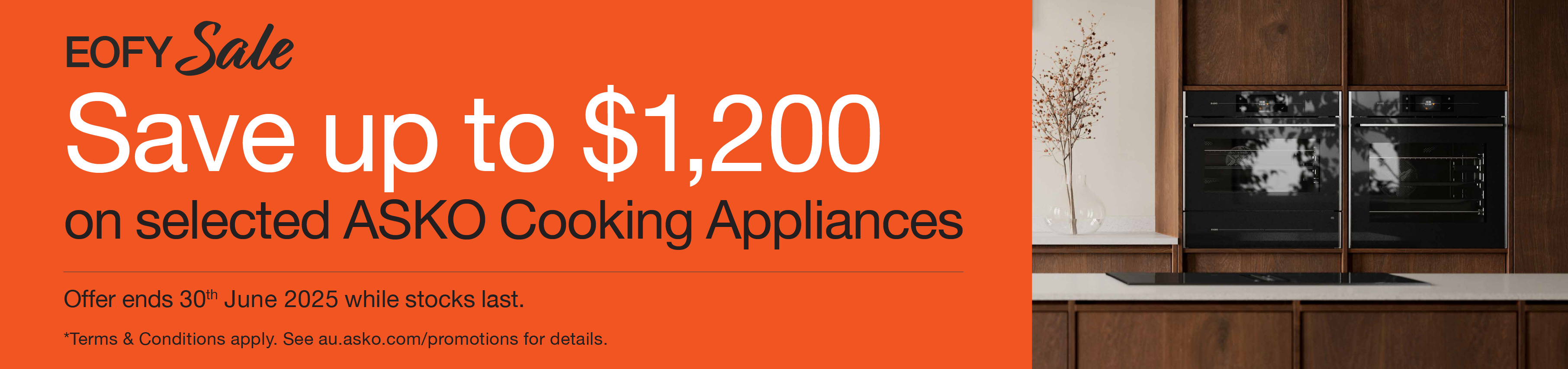 Save Up To $1,200 On Selected ASKO Cooking Appliances