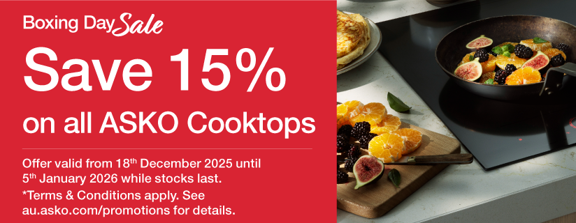 Save 15% On All ASKO Cooktops