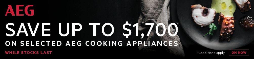 Save Up To $1700 On Selected AEG Cooking Appliances