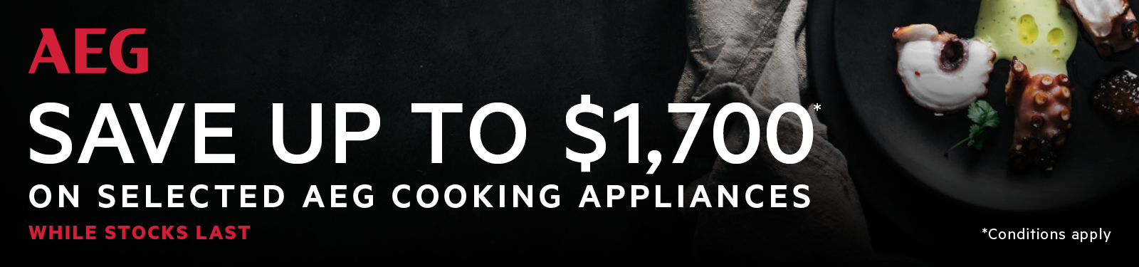Save Up To $1700 On Selected AEG Cooking Appliances at Retravision