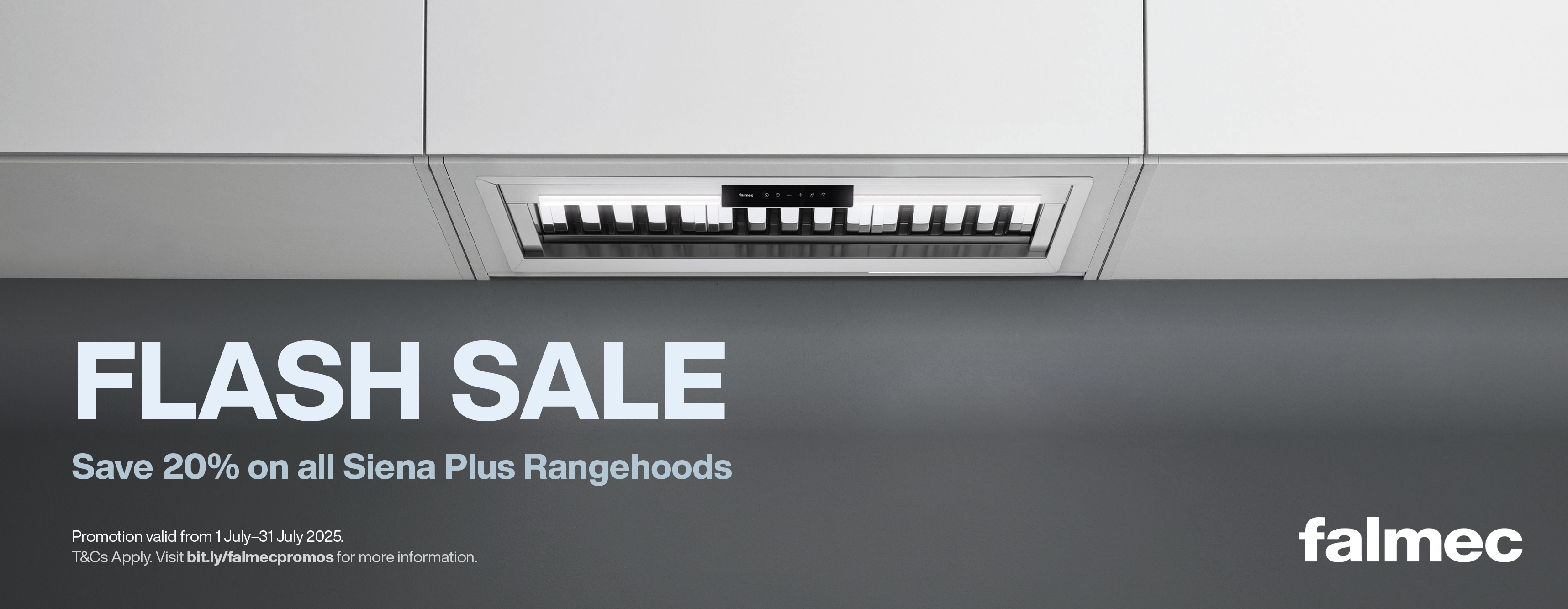 20% Off Falmec Siena Rangehoods