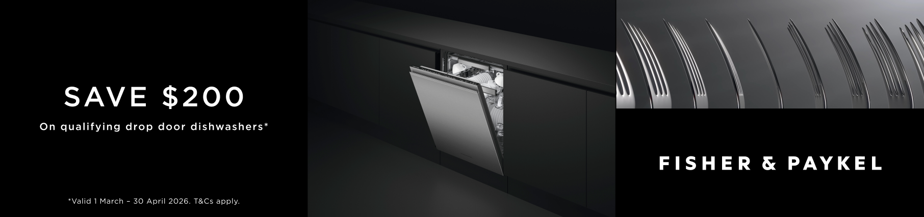 Save $200 On Selected Fisher & Paykel Dishwashers at Retravision