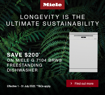 Save $200 on selected Miele G 7104 BRWS Freestanding Dishwasher
