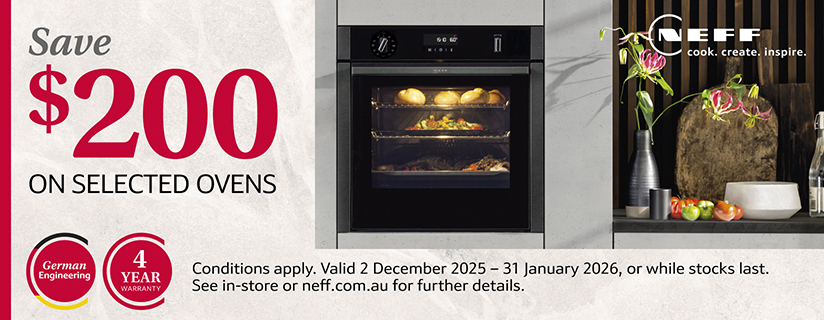 Save $200 On Selected Neff Ovens
