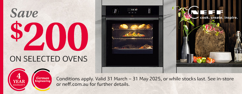 Save $200 On Selected NEFF Ovens