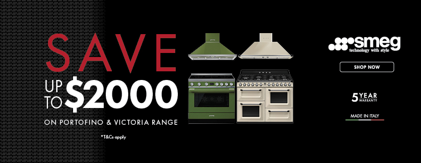 Save Up To $2,000 On Selected Smeg Portofino & Victoria Range