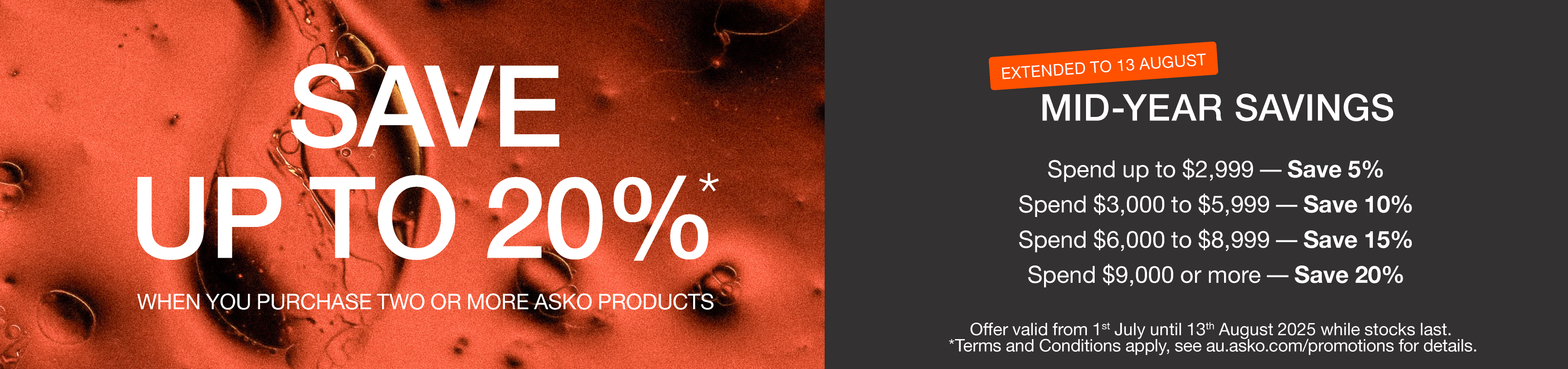 Save Up To 20% On ASKO Packages