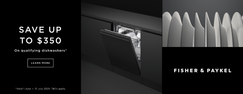 Save Up To $350 On Selected Fisher & Paykel Built-Under Dishwashers
