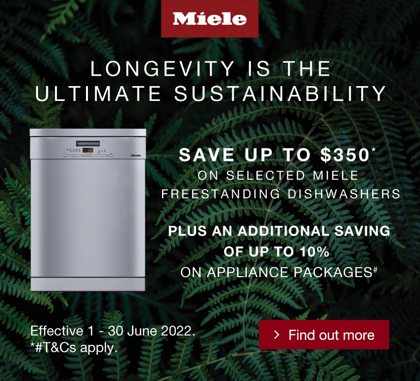 Save up to $350 on selected Miele Freestanding Dishwashers at Retravision
