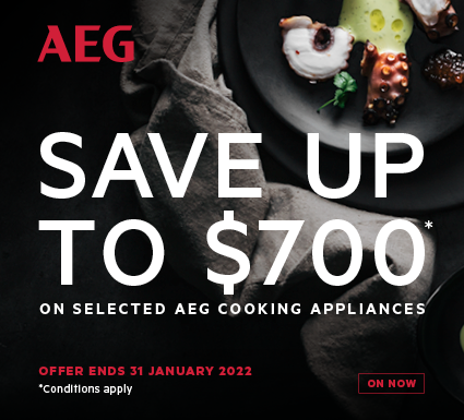 Save up to $700 on selected AEG Cooking Appliances