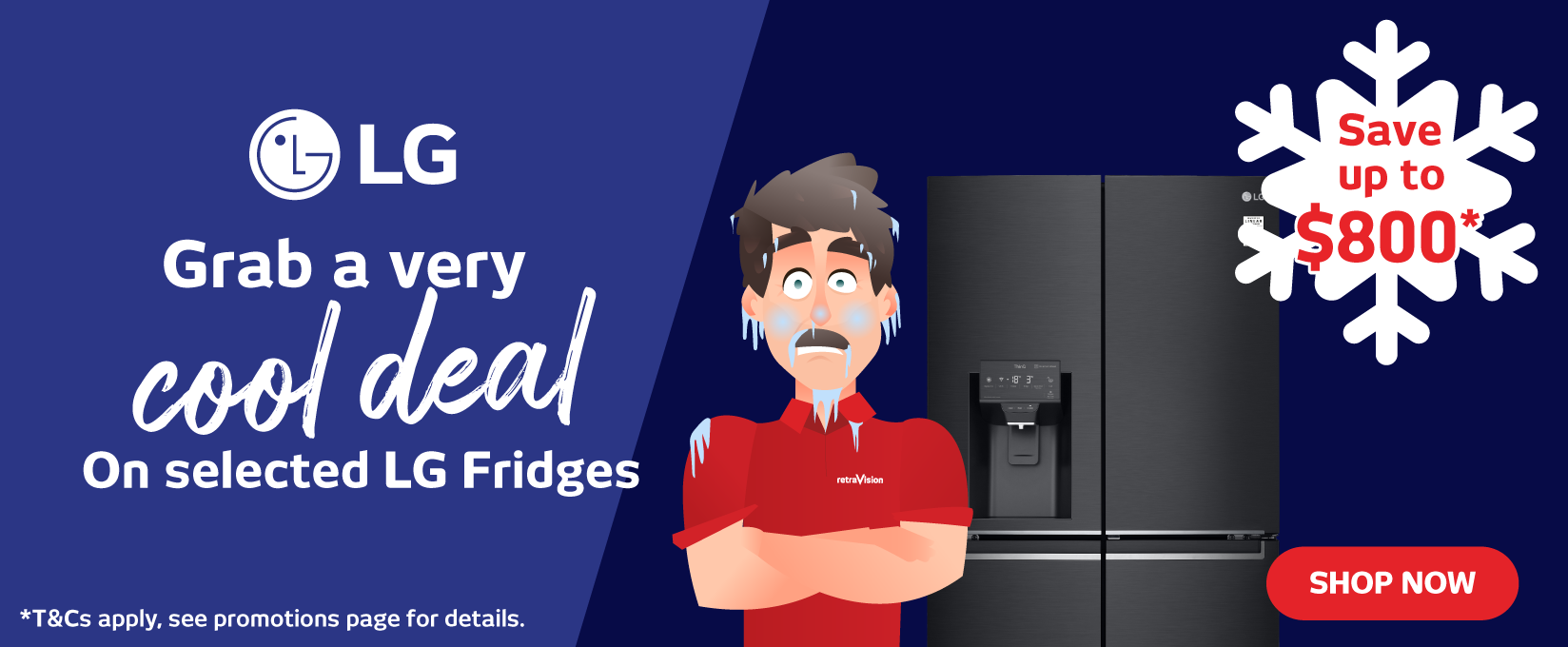 Grab A Cool Deal On Selected LG Fridges at Retravision