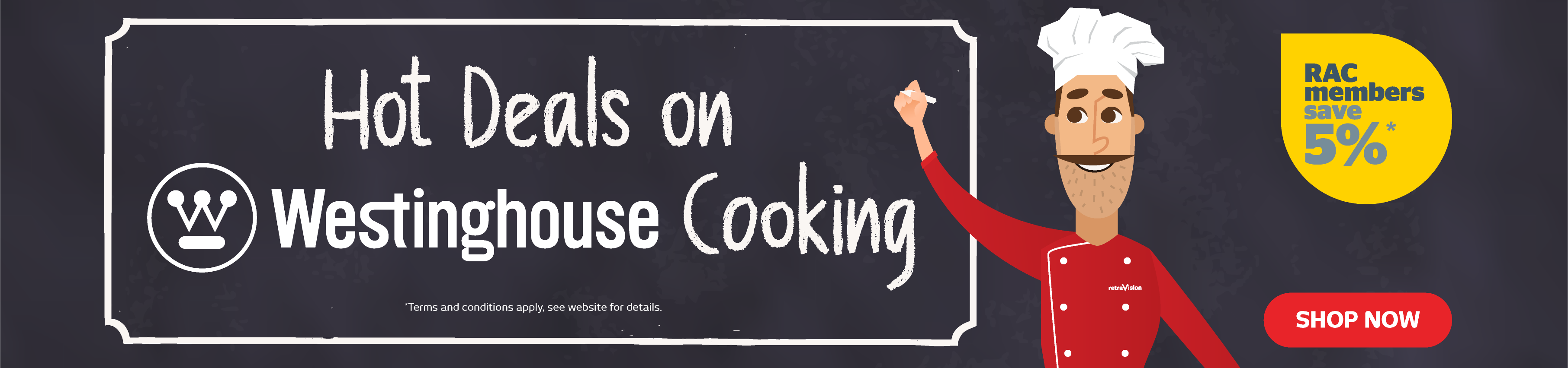 Save on Westinghouse Cooking