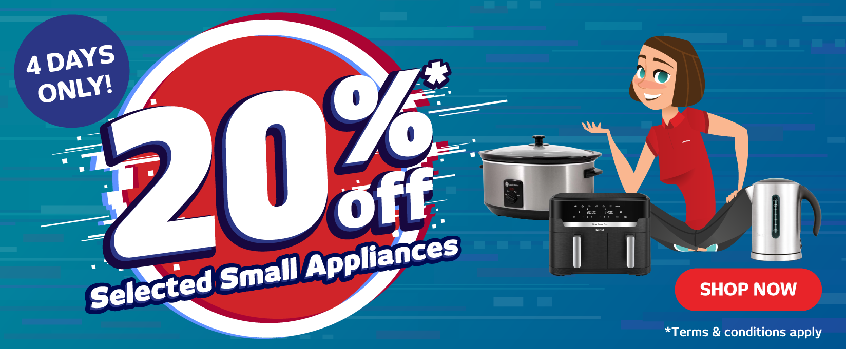 Save Up To 20% On Selected Small Appliances at Retravision