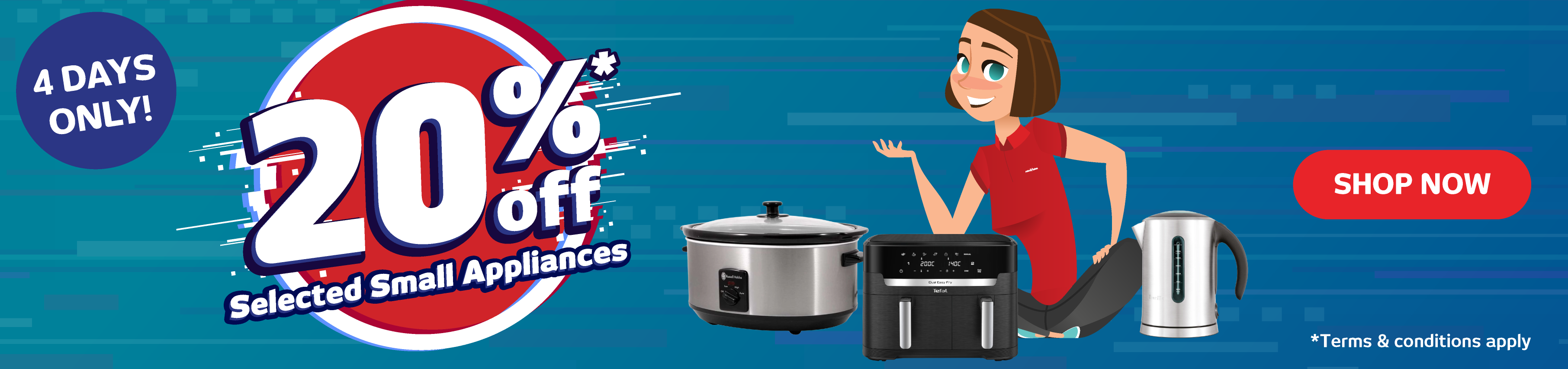 Save Up To 20% On Selected Small Appliances