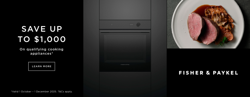Save Up To $1,000 On Selected Fisher & Paykel Cooking