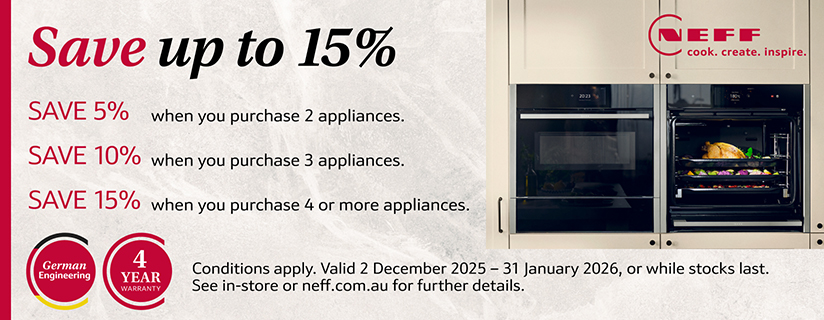 Save Up To 15% On Neff Appliance Packages
