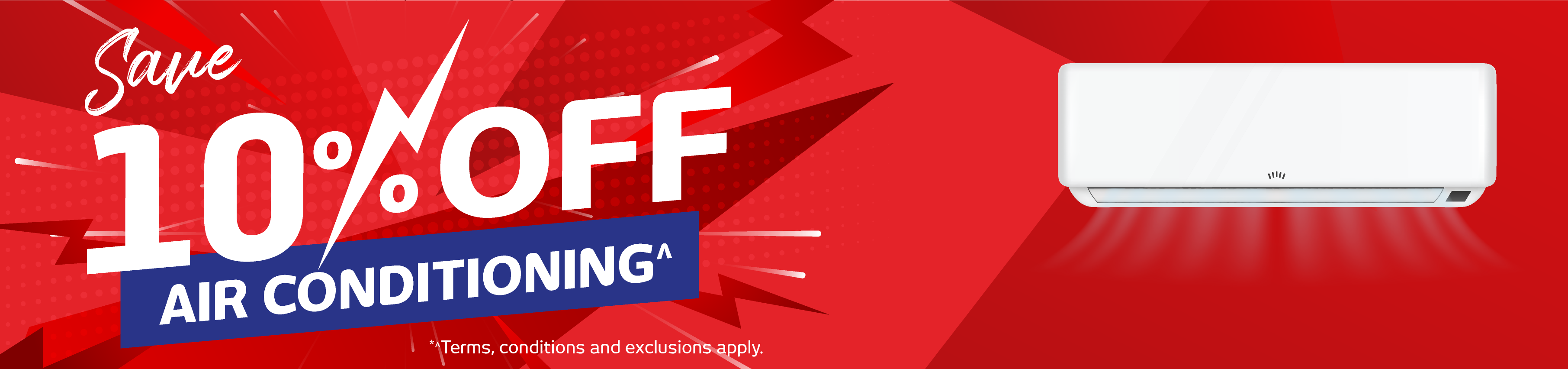 Save 10% Off Air Conditioning