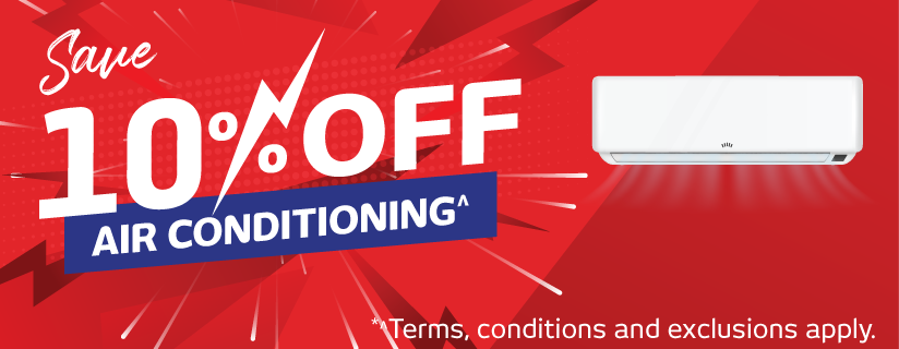 Save 10% Off Air Conditioning at Retravision