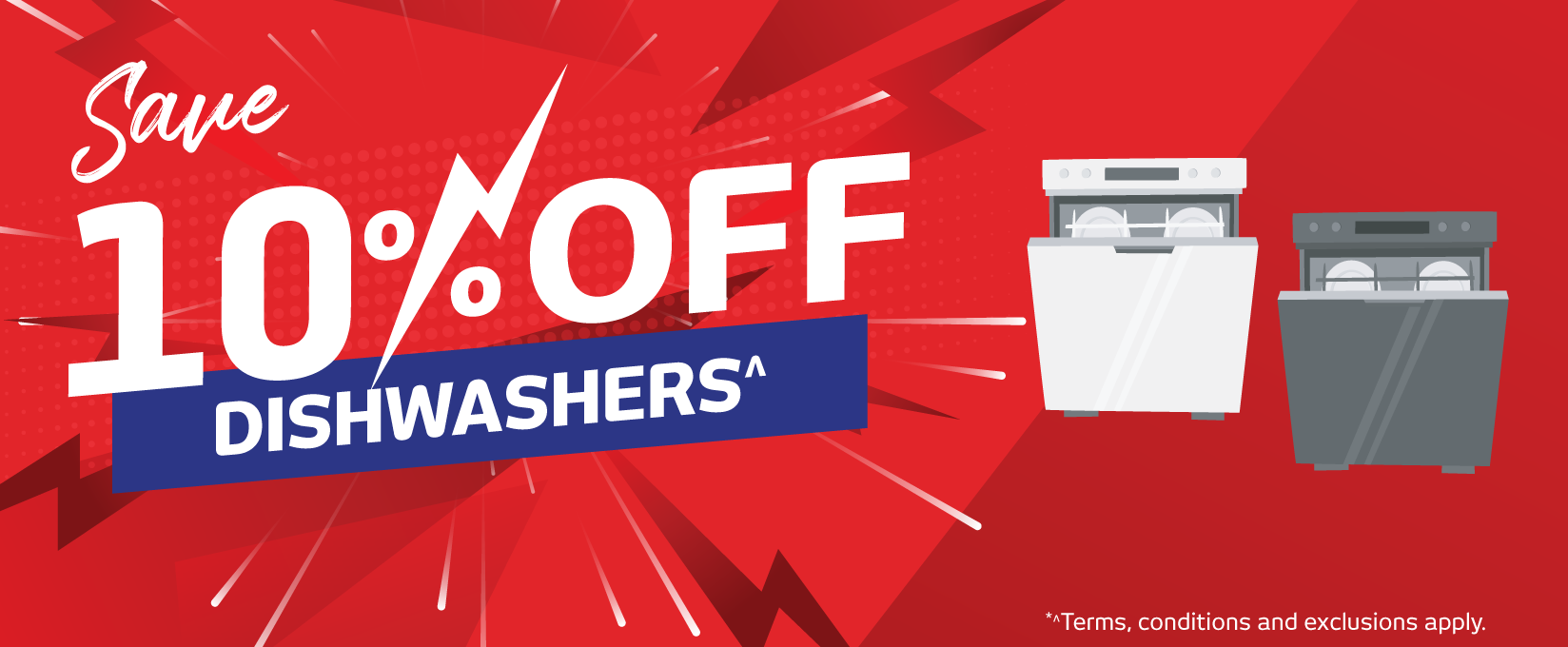 Save 10% Off Dishwashers at Retravision