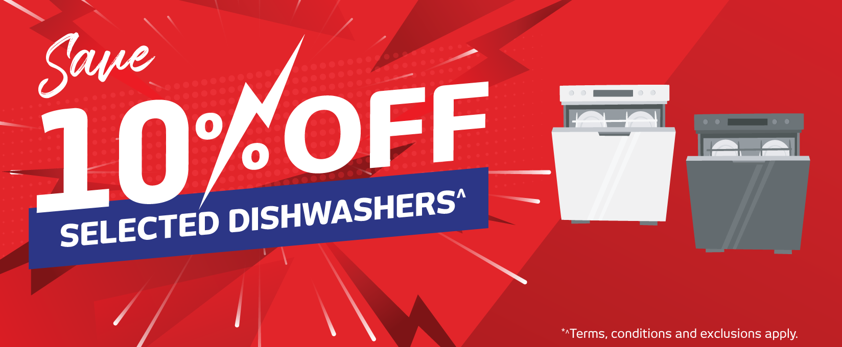 Save 10% Off Selected Dishwashers at Retravision