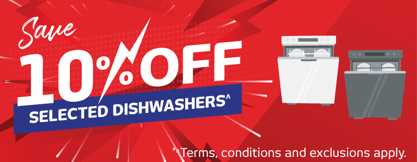 Save 10% Off Selected Dishwashers at Retravision