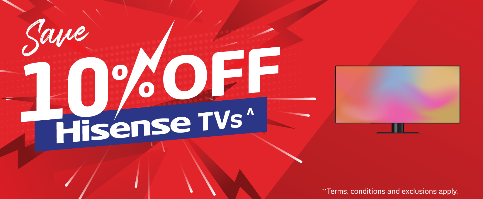 Save 10% Off Hisense TVs at Retravision