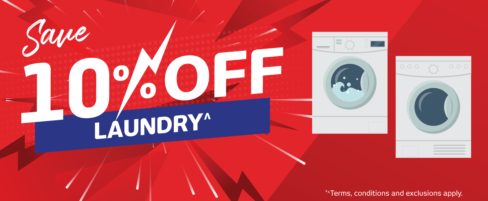 Save 10% Off Laundry at Retravision