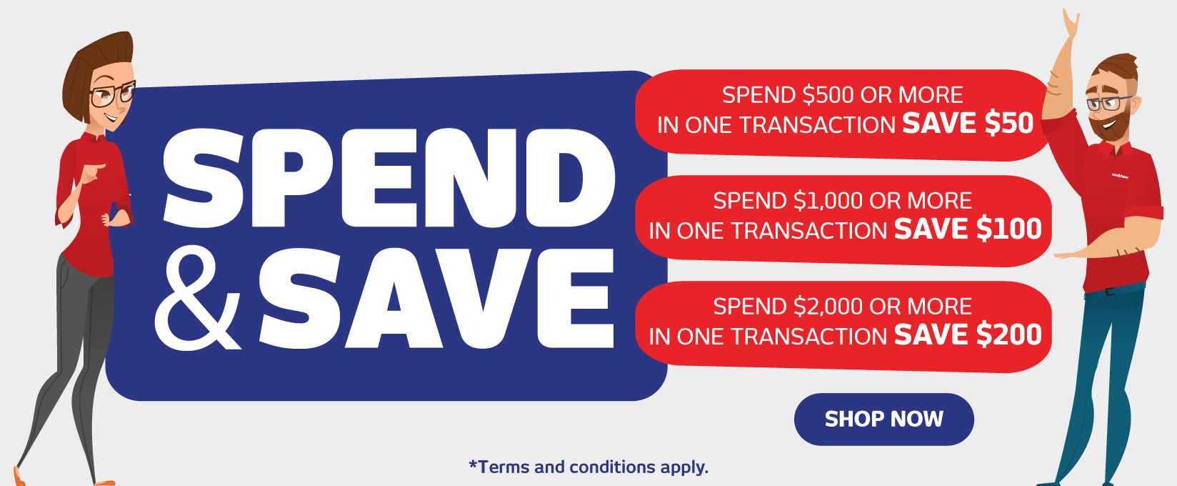 Spend & Save at Retravision