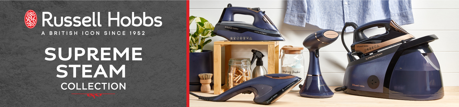 Russell Hobbs Supreme Steam Collection